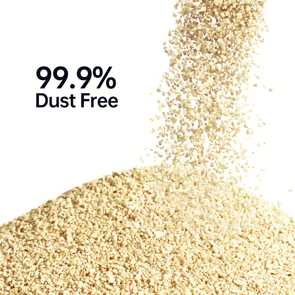 MagicscoopEco Tofu Cat Litter, 22Lbs, Perfect for Self-Cleaninglitter Box & Compatible with for all Litterboxes & Multi Cats, Dust-Free, Fastclumping, Odor Control & Flushable(4Packs X 5.5Lbs)