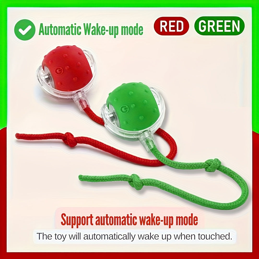 1\u002F2\u002F3pcs Interactive Cat & Dog Toys Balls - Automatic Electric Fast Moving Rolling Ball for Indoor Fun on Carpet - Ideal for Entertaining Bored Indoor Pets