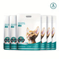 6pack Flushable Tofu & Tapioca Blend Cat Litter - Quick Clumping Low Dust Odor Control, Flushable Kitty Litter Suitable for Smart Litter Boxes & Automatic Litter Systems, Ideal for Kittens & Cats