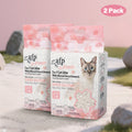 All For Paws Tofu Cat Litter 5-in-1 Mixed Tofu White Blossom Yucca Enhanced Cat Litter Flushable Low Dust Rapid Clumping Odor Control