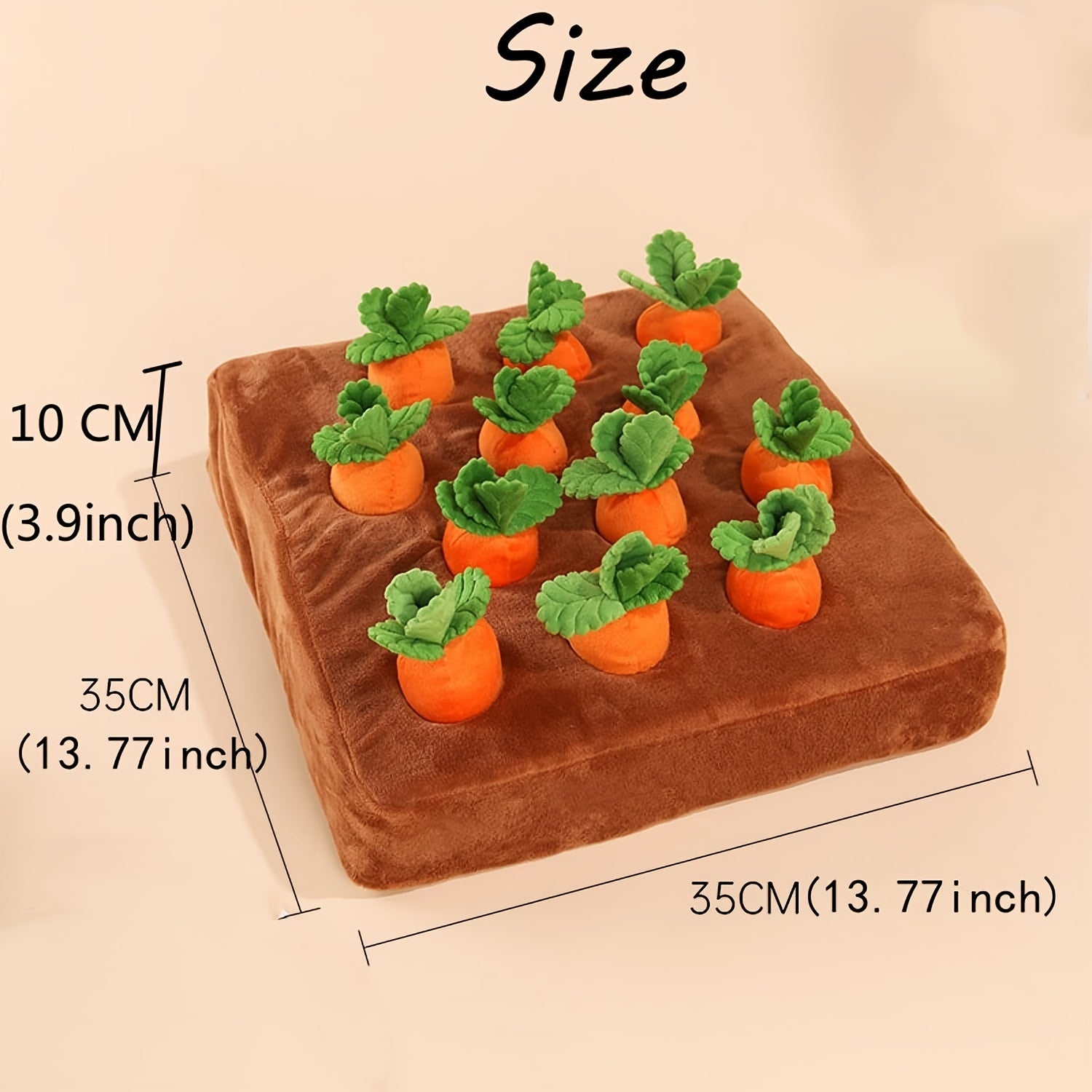 Carrot Mat Dog Puzzle Toy - Other Training & Behavior Aids For Mental Stimulation, Entertainment, And Interactive Play To Challenge And Engage Your Pet