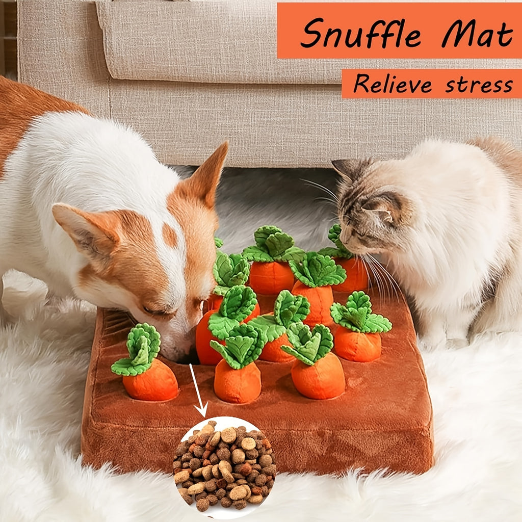Carrot Mat Dog Puzzle Toy - Other Training & Behavior Aids For Mental Stimulation, Entertainment, And Interactive Play To Challenge And Engage Your Pet