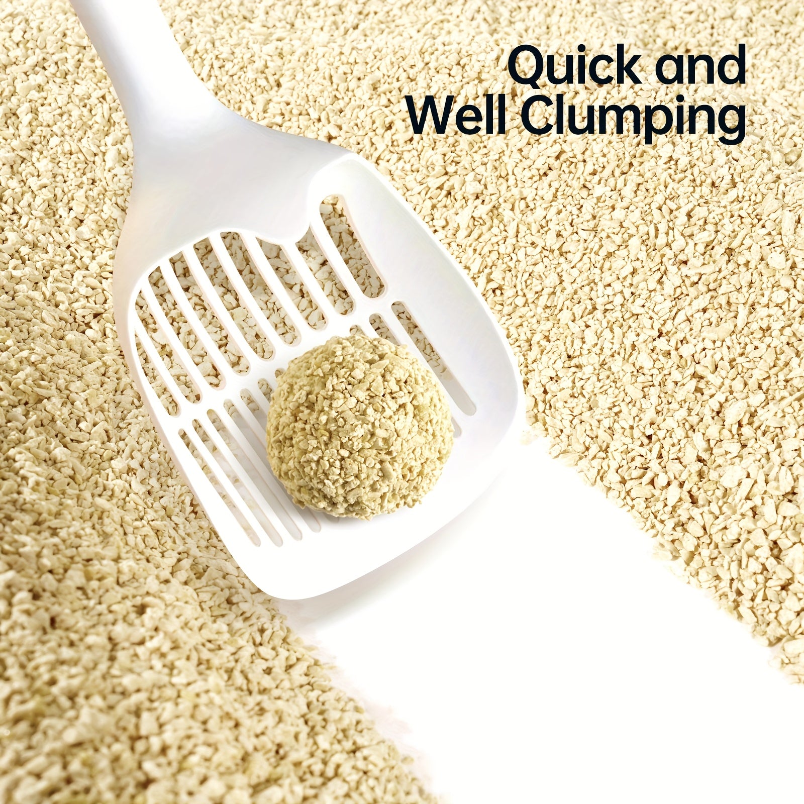 MagicscoopEco Tofu Cat Litter, 22Lbs, Perfect for Self-Cleaninglitter Box & Compatible with for all Litterboxes & Multi Cats, Dust-Free, Fastclumping, Odor Control & Flushable(4Packs X 5.5Lbs)