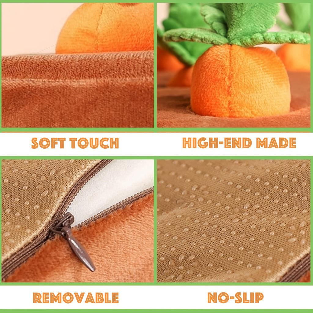 Carrot Mat Dog Puzzle Toy - Other Training & Behavior Aids For Mental Stimulation, Entertainment, And Interactive Play To Challenge And Engage Your Pet