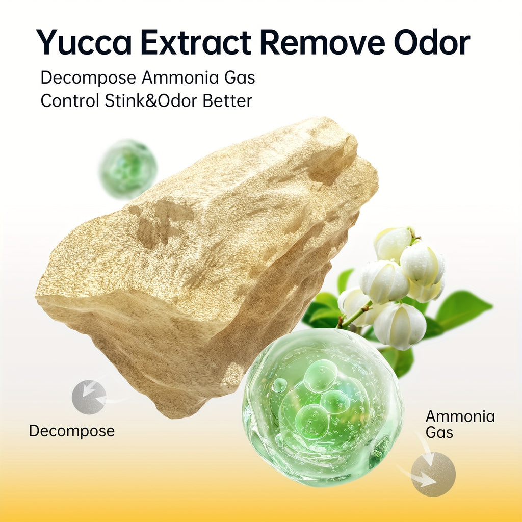 MagicscoopEco Tofu Cat Litter, 22Lbs, Perfect for Self-Cleaninglitter Box & Compatible with for all Litterboxes & Multi Cats, Dust-Free, Fastclumping, Odor Control & Flushable(4Packs X 5.5Lbs)