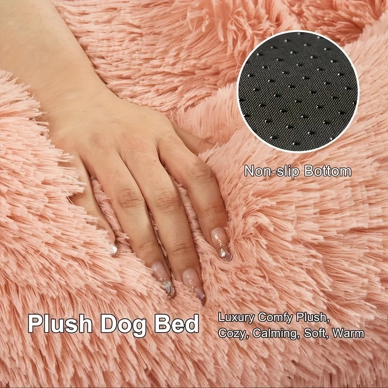 Thickened Plush Bear Paw Pet Bed for Dogs & Cats - Extra Large Paw Suit Bed with Non-Slip Bottom, Soft Warm Cushion Suitable for Small, Medium & Large Dogs - Cozy Bedding Gift for Puppies & Kittens