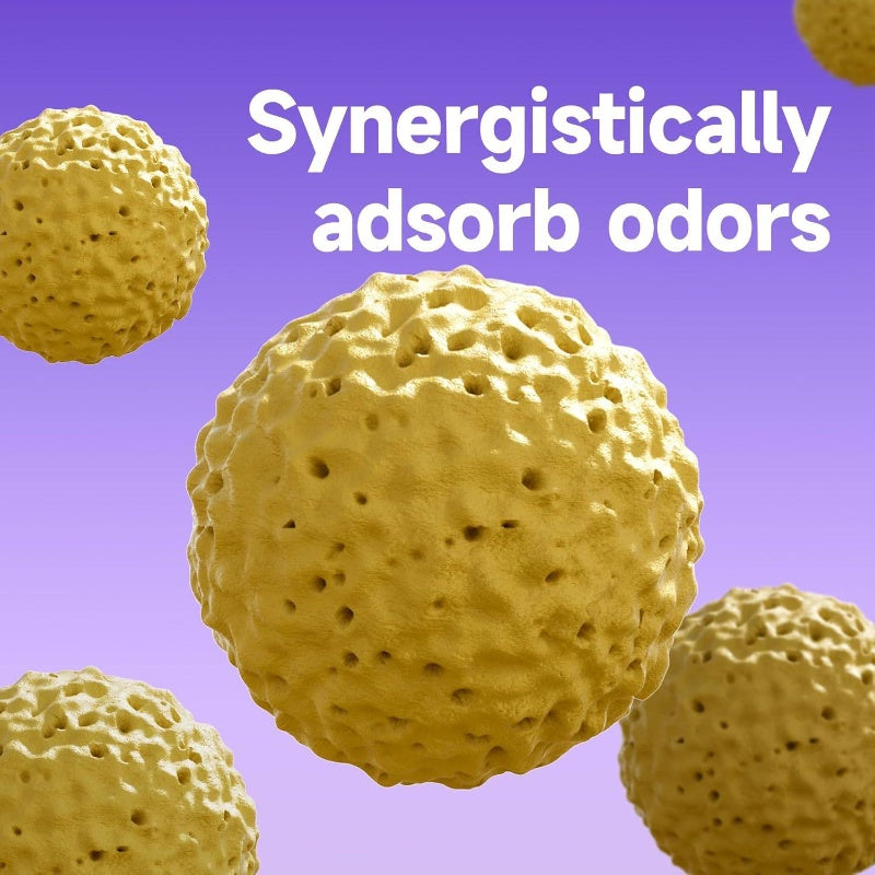 4.4lb*2bag Ultra Absorbent Litter Mixed | 99 Dust-Free, Advanced Odor Control, Fast Clumping, Natural Clay Tofu Blend, Low Tracking, Multi-Formula