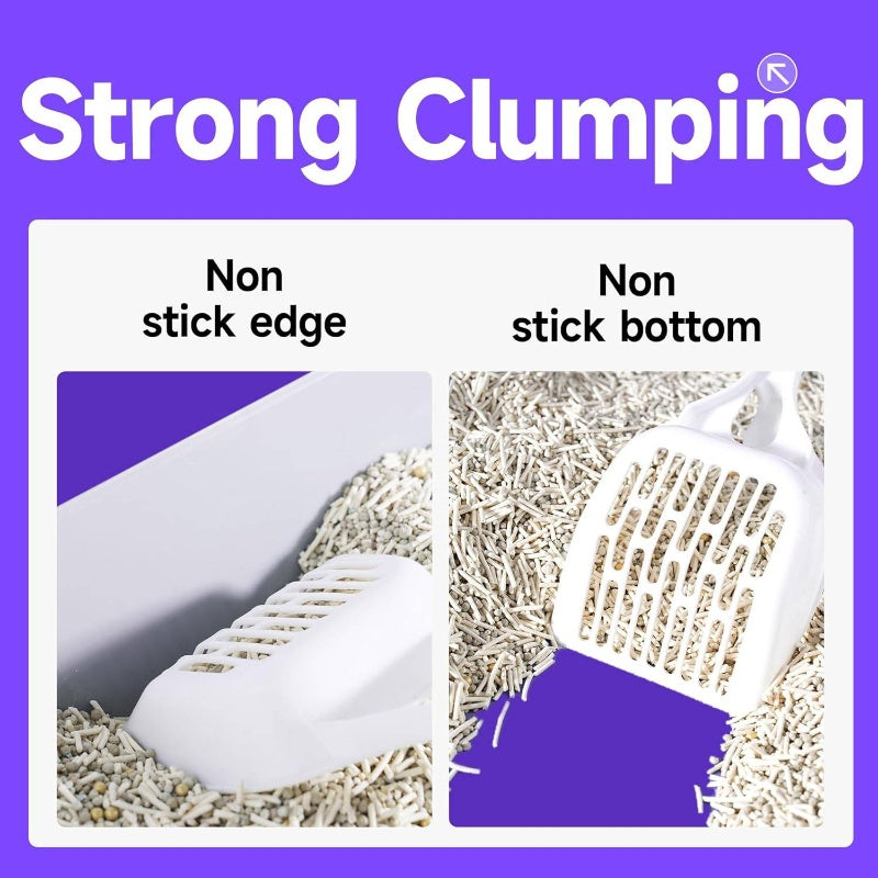 4.4lb*2bag Ultra Absorbent Litter Mixed | 99 Dust-Free, Advanced Odor Control, Fast Clumping, Natural Clay Tofu Blend, Low Tracking, Multi-Formula