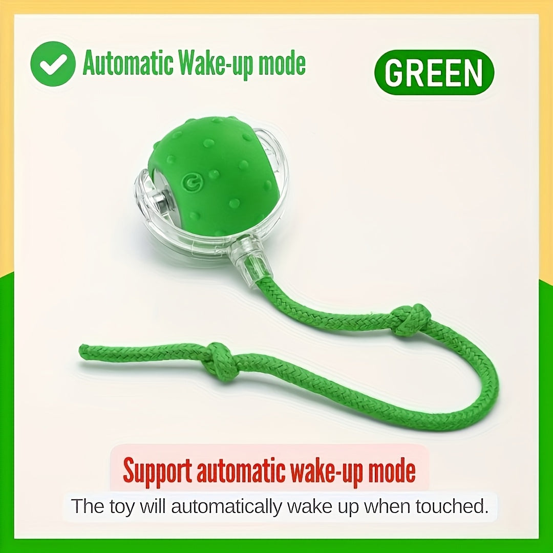 1\u002F2\u002F3pcs Interactive Cat & Dog Toys Balls - Automatic Electric Fast Moving Rolling Ball for Indoor Fun on Carpet - Ideal for Entertaining Bored Indoor Pets