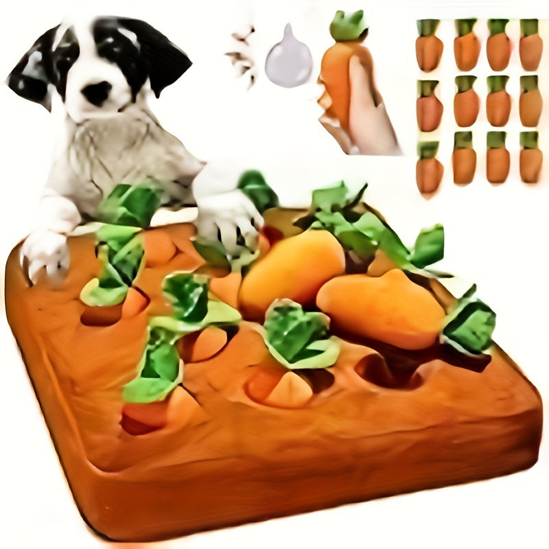 Carrot Mat Dog Puzzle Toy - Other Training & Behavior Aids For Mental Stimulation, Entertainment, And Interactive Play To Challenge And Engage Your Pet